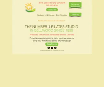 Sellwoodpilatesfullstudio.com(Pilates classes) Screenshot