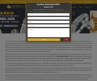 Sellyourgolddelhi.com(Cash for Gold) Screenshot