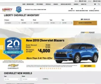 Selmachevy.com(Selma Liberty Chevrolet) Screenshot