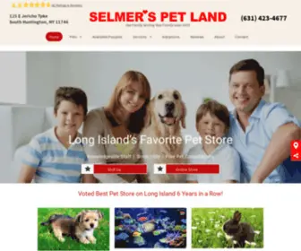 Selmerspetland.com(Selmer's Pet Land) Screenshot