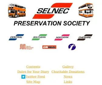 Selnec.org.uk(SELNEC PRESERVATION SOCIETY WEBSITE) Screenshot