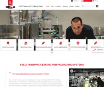 Selo.nl(Food processing and packaging systems) Screenshot