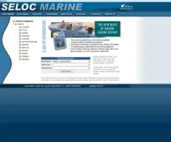 Selocmarine.com(Seloc Marine) Screenshot