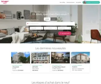 Selogerneuf.com(Tout l'immobilier neuf avec SeLoger neuf) Screenshot
