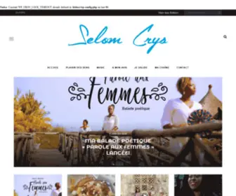 Selomcrys.com(Blog Culturel Africain) Screenshot