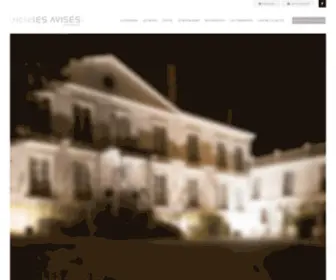 Selosse-Lesavises.com(Hôtel & Restaurant les Avisés) Screenshot