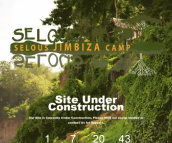 Selousjimbizacamp.com(Best Campsite in Nyerere National Park) Screenshot