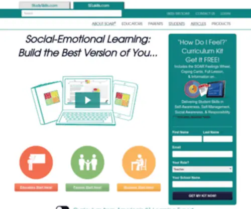 Selskills.com(Social-Emotional Learning Curriculum) Screenshot