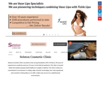 Selstoncosmeticclinic.com(Selston Cosmetic Surgery Clinic) Screenshot