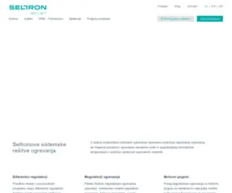 Seltron.eu(Regulatorji ogrevanja) Screenshot