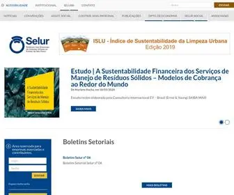 Selur.org.br(Sindicato das Empresas de Limpeza Urbana) Screenshot