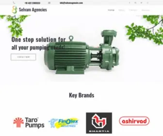 Selvamagencies.com(Selvam Agencies) Screenshot