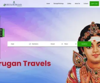 Selvamurugantravels.co.in(Selva Murugan Travels) Screenshot