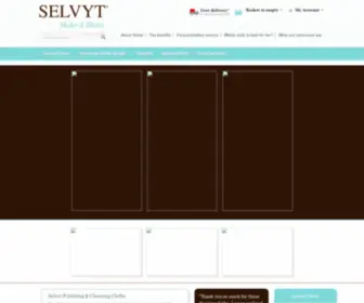 Selvyt.co.uk(Cleaning and Polishing Cloths) Screenshot