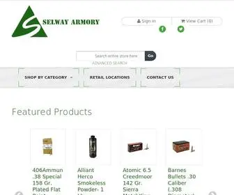 Selwayarmory.com(Selway Armory) Screenshot