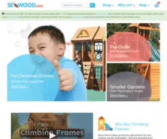 Selwood.com(We specialise in wooden garden play equipment including swings & slides for children (3) Screenshot