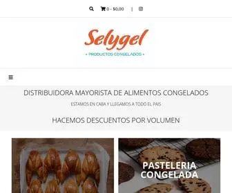 Selygel.com.ar(Tienda online de SELYGEL DISTRIBUIDORA) Screenshot