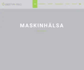 Sema-TEC.com(Maskinhälsa) Screenshot