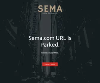 Sema.com(SEMA) Screenshot