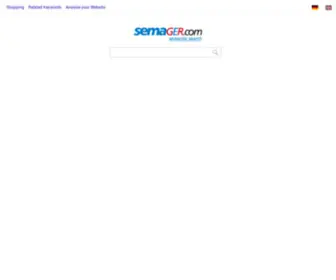 Semager.com(Semantic Search) Screenshot