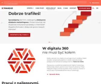 Semahead.pl(Agencja SEO/SEM performance marketingu 360 Pozna) Screenshot