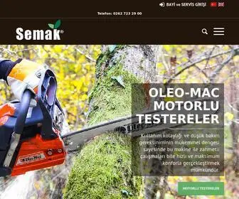Semak.com.tr(SEMAK Makina) Screenshot