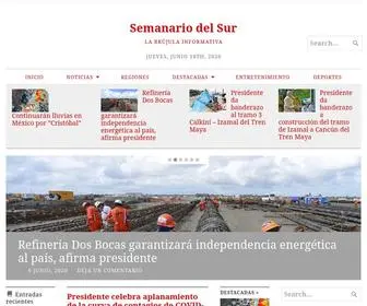 Semanariodelsur.com(Semanario del Sur) Screenshot