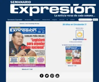 Semanarioexpresion.com(Semanarioexpresion) Screenshot