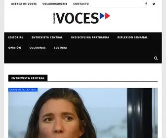 Semanariovoces.com(Semanario VOCES) Screenshot