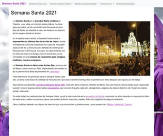 Semanasanta2021.com(Semana Santa 2021) Screenshot