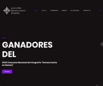 Semanasantadezamora.com(Junta Pro Semana Santa de Zamora) Screenshot