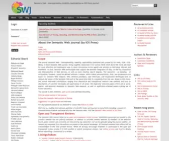 Semantic-Web-Journal.net(About the Semantic Web journal (by IOS Press)) Screenshot