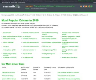 Semantic.gs(2022 Driver Download Wiki) Screenshot
