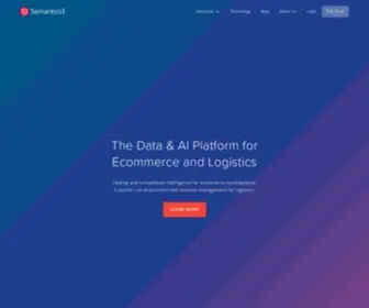 Semantics3.com(Products data) Screenshot