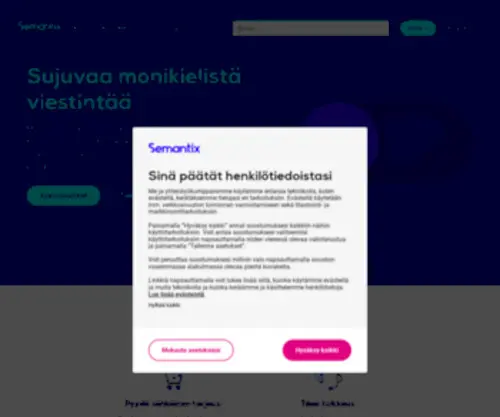 Semantix.fi(Monikielinen kieliteknologia ja) Screenshot