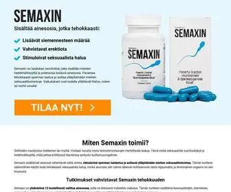 Semaxin.fi(Paras siittiöiden muodostuksen ja potenssin tehostaja) Screenshot