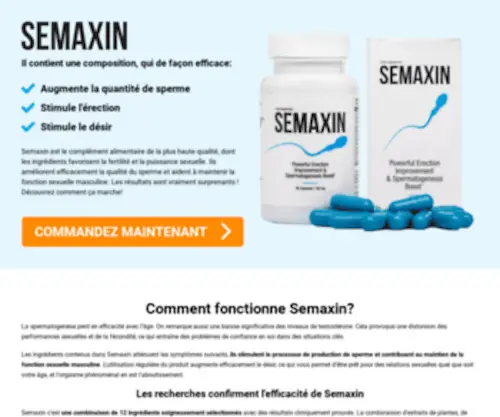 Semaxin.fr(Semaxin) Screenshot