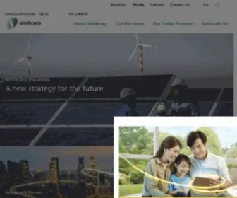 Sembcorp.com.sg(Sembcorp) Screenshot