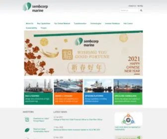 Sembcorpmarine.com.sg(Sembcorp Marine) Screenshot