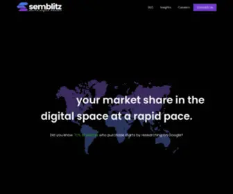 Semblitz.com(SEO Company in the Philippines) Screenshot