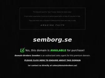 Semborg.se(semborg) Screenshot