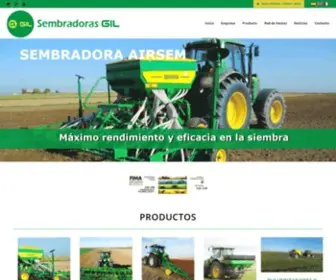 Sembradorasgil.com(Sembradoras GIL) Screenshot