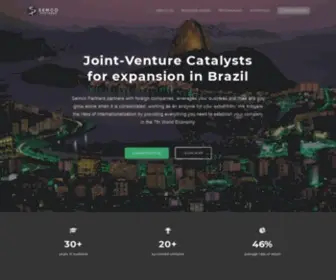 Semco.com.br(Joint-Venture Catalysts for expansion in Brazil) Screenshot