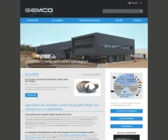 Semco.fr(Equipements pour l'accessibilité) Screenshot