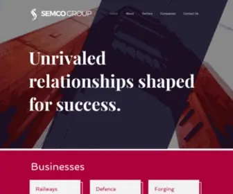 Semcoindia.com(Semco Group) Screenshot