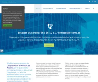 Semeco.es(Quién somos) Screenshot