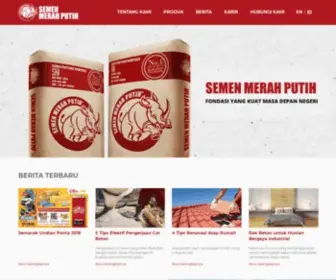 Semenmerahputih.com(Semen Merah Putih) Screenshot