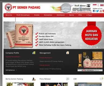 Semenpadang.co.id(PT SEMEN PADANG) Screenshot