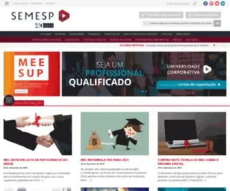 Semesp.org.br(Excelência a Serviço do Ensino Superior) Screenshot