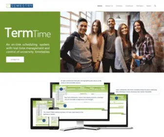 Semestry.com(On-line Scheduling System) Screenshot